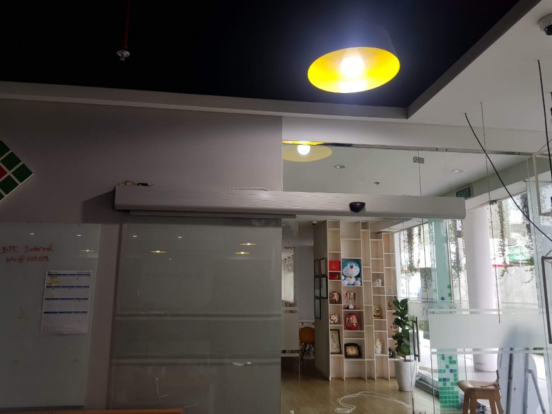 Dự án cửa trượt tự động Cortech KCN Vsip Bình Dương