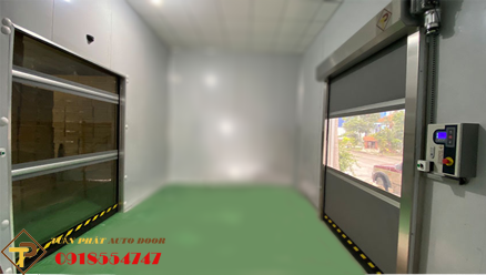 Dự án cửa cuốn nhanh TPD 1500 KCN Lê Minh Xuân